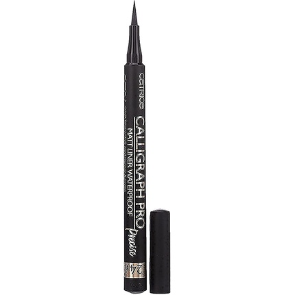 

Водостойкая подводка для глаз Calligraph Pro Precision 24H Matt Liner, 1,2 мл, 010, насыщенный черный, Catrice