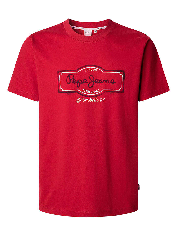 

Футболка Daxton Pepe Jeans, красный