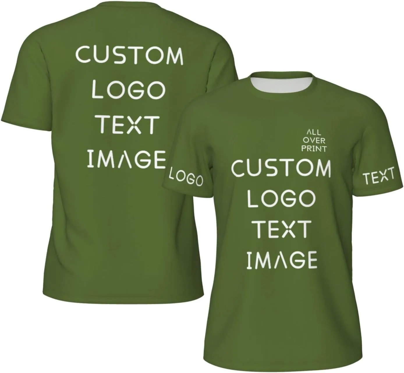 

Футболка Custom с логотипом и текстом