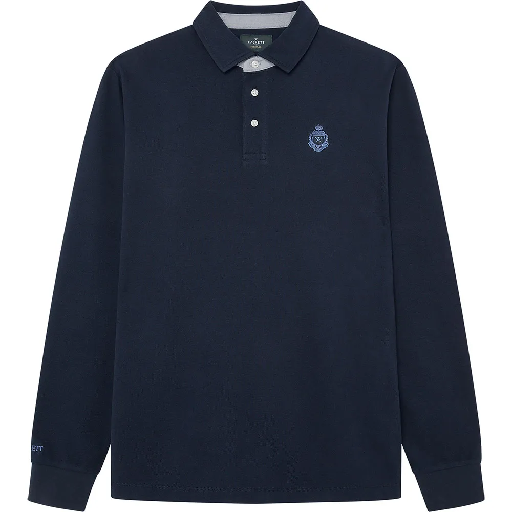 

Поло Hackett Small Logo, синий