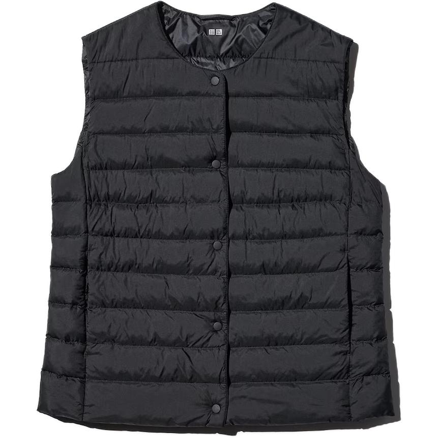 

UNIQLO Женский черный жилет, Black