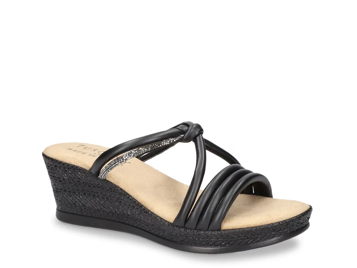 

Сандалии Elvera Wedge Sandal Easy Street, черный