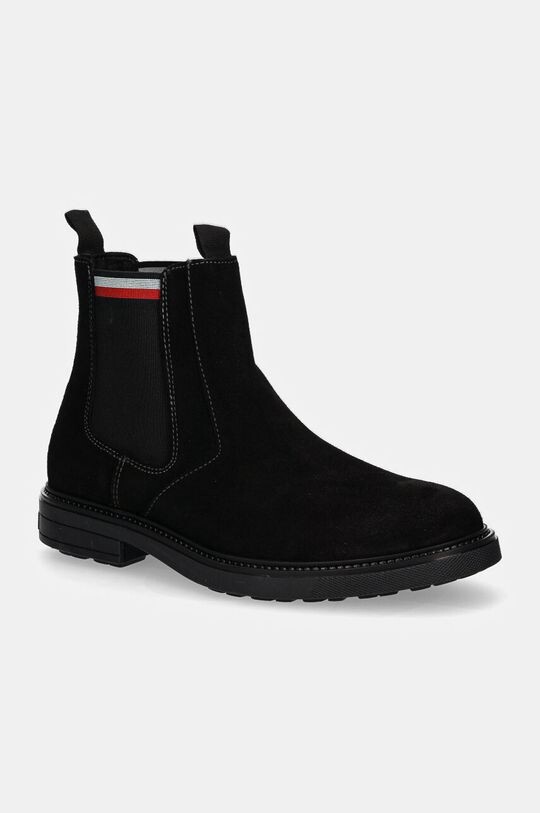 

HILIFGER OUTDOOR SUEDE CHELSEA замшевые ботильоны Tommy Hilfiger, черный