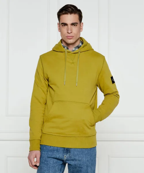 

Толстовка со значком Regular fit Calvin Klein Jeans, зеленый
