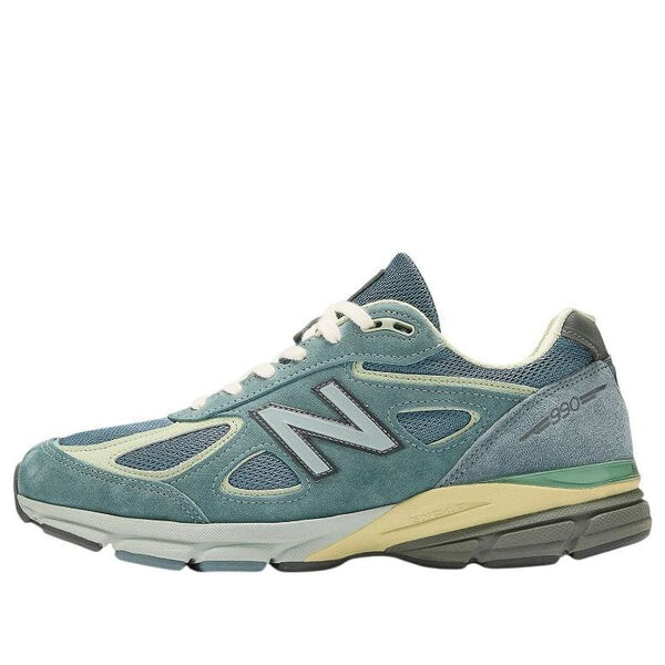 

Кроссовки x auralee 990v4 made in usa 'dusty blue' New Balance, синий