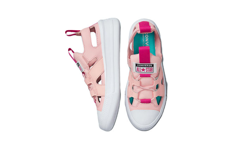 Сандалии (PS) Converse Chuck Taylor All Star Ultra 'Pink White', белый — фото 4