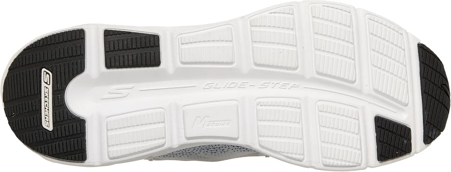 Мужские слипоны Skechers Glide Step Vortex, Gray — фото 2