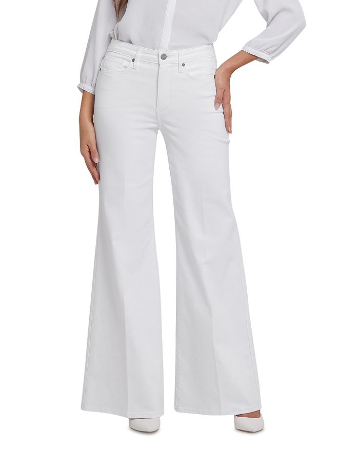 

Petite Mia Palazzo Джинсы в цвете Optic White NYDJ, белый