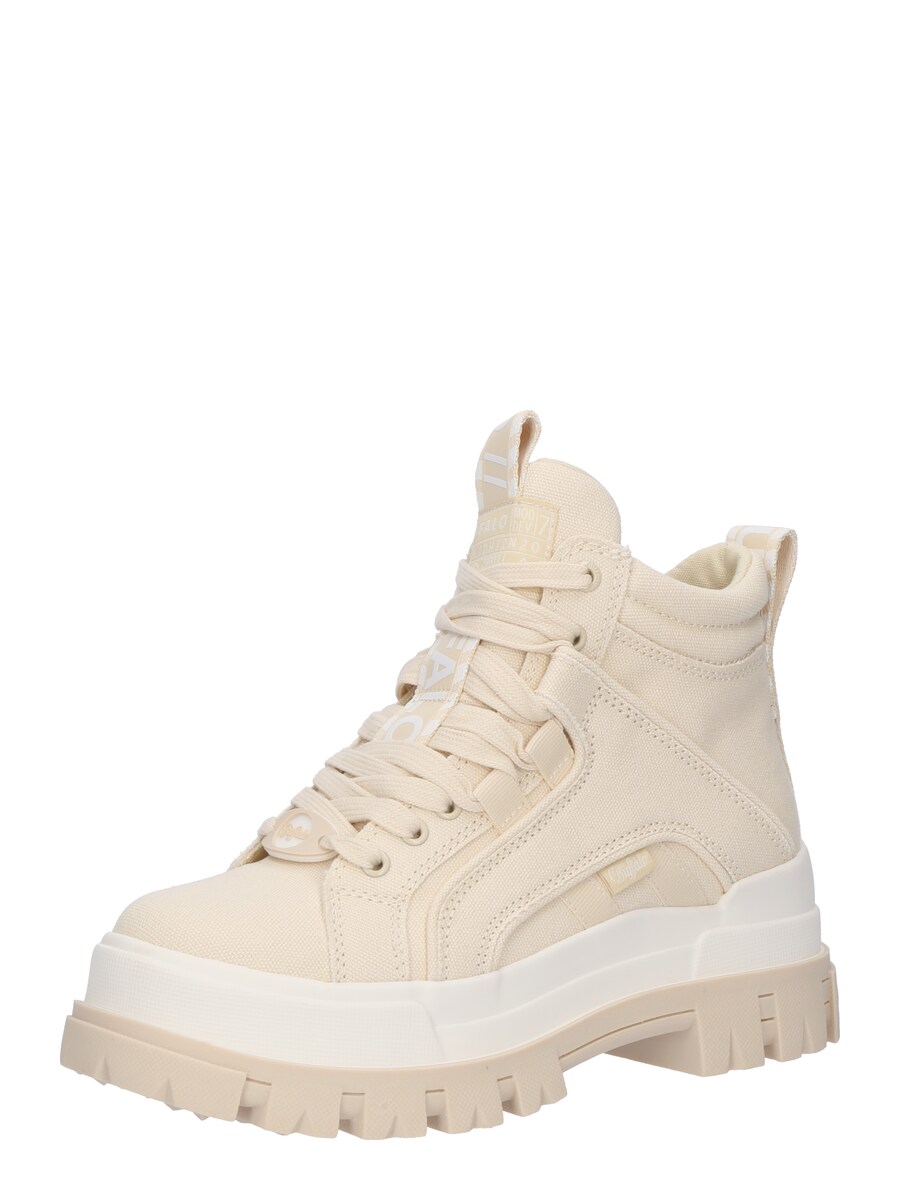 Ботильоны на шнуровке BUFFALO Aspha NC, Light beige