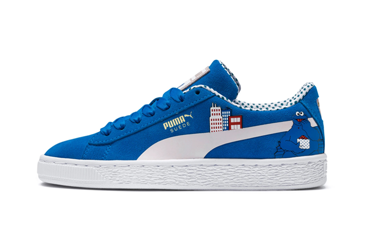 

Кроссовки PUMA Suede Series Kids' Skateboarding Shoes Pre-school