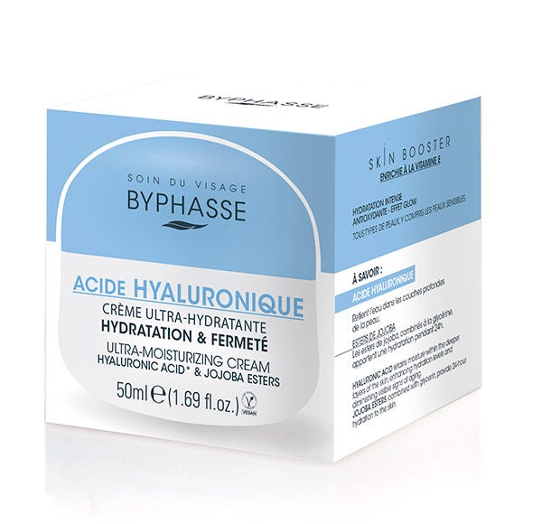 Крем для лица Byphasse — Ультраувлажняющий Esters De Jojoba-Acide Hyaluronique — фото 2