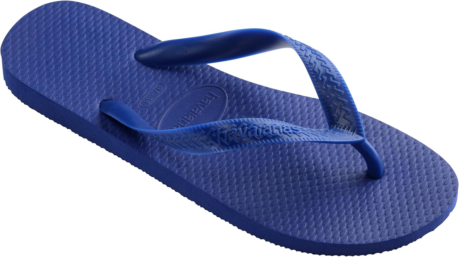 Женские шлепанцы Havaianas Top Color, темно-синий — фото 2