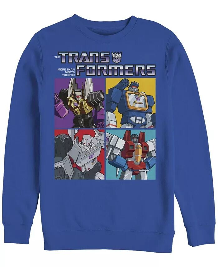

Мужская флисовая толстовка Transformers Generations Decepticon Box Fifth Sun, синий