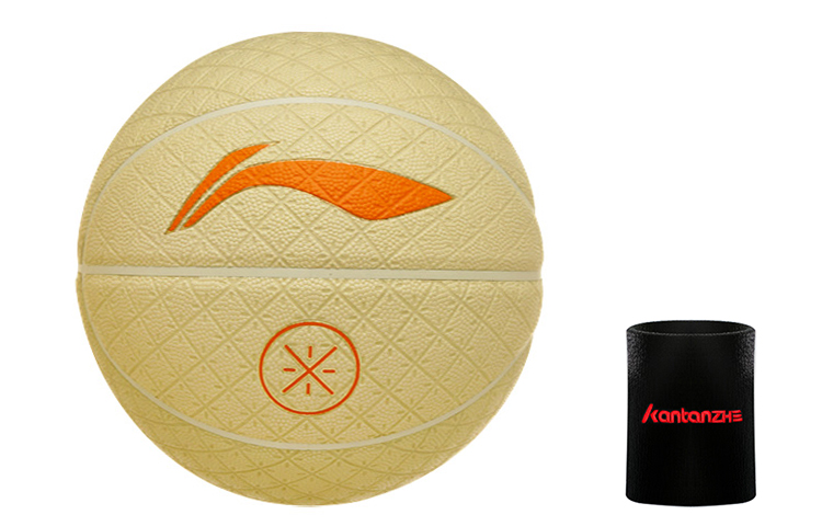 

LINING Баскетбольный мяч PU желтый размер 7 тренировочный unisex