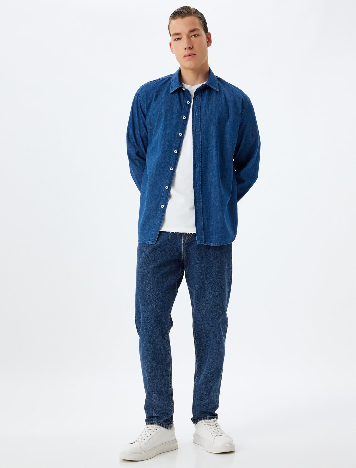 

Koton Демисезонная куртка индиго