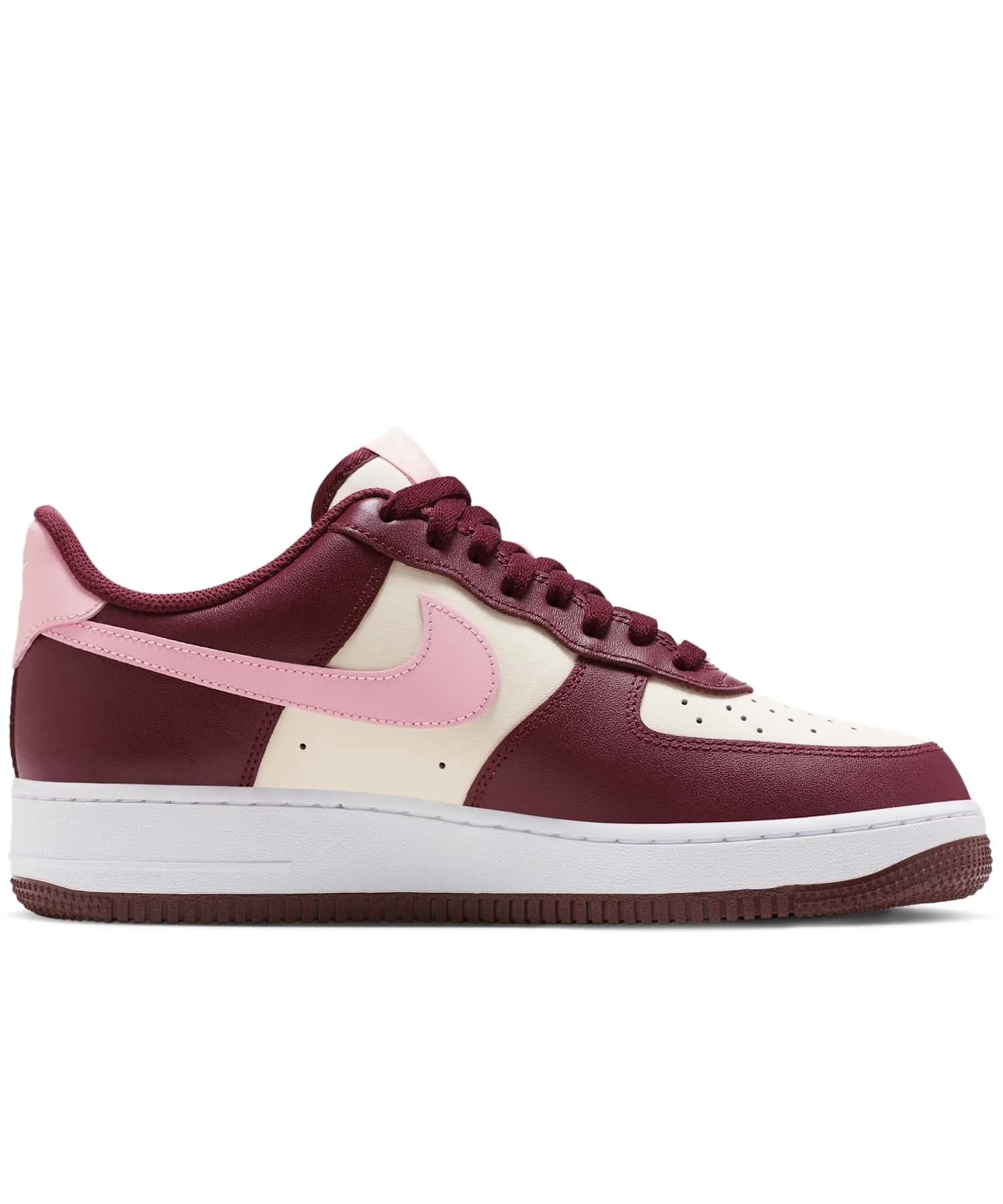 Мужские кроссовки из натуральной кожи Air Force 1 '07 NIKE бежевые — фото 3