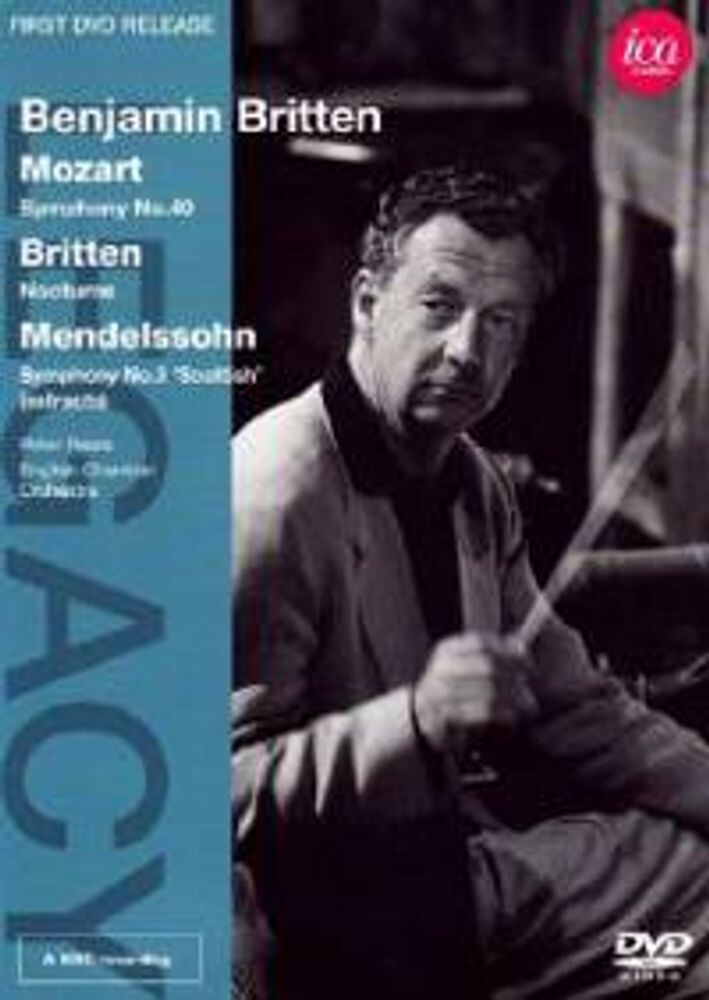 

Диск DVD Benjamin Britten Conducts Moza