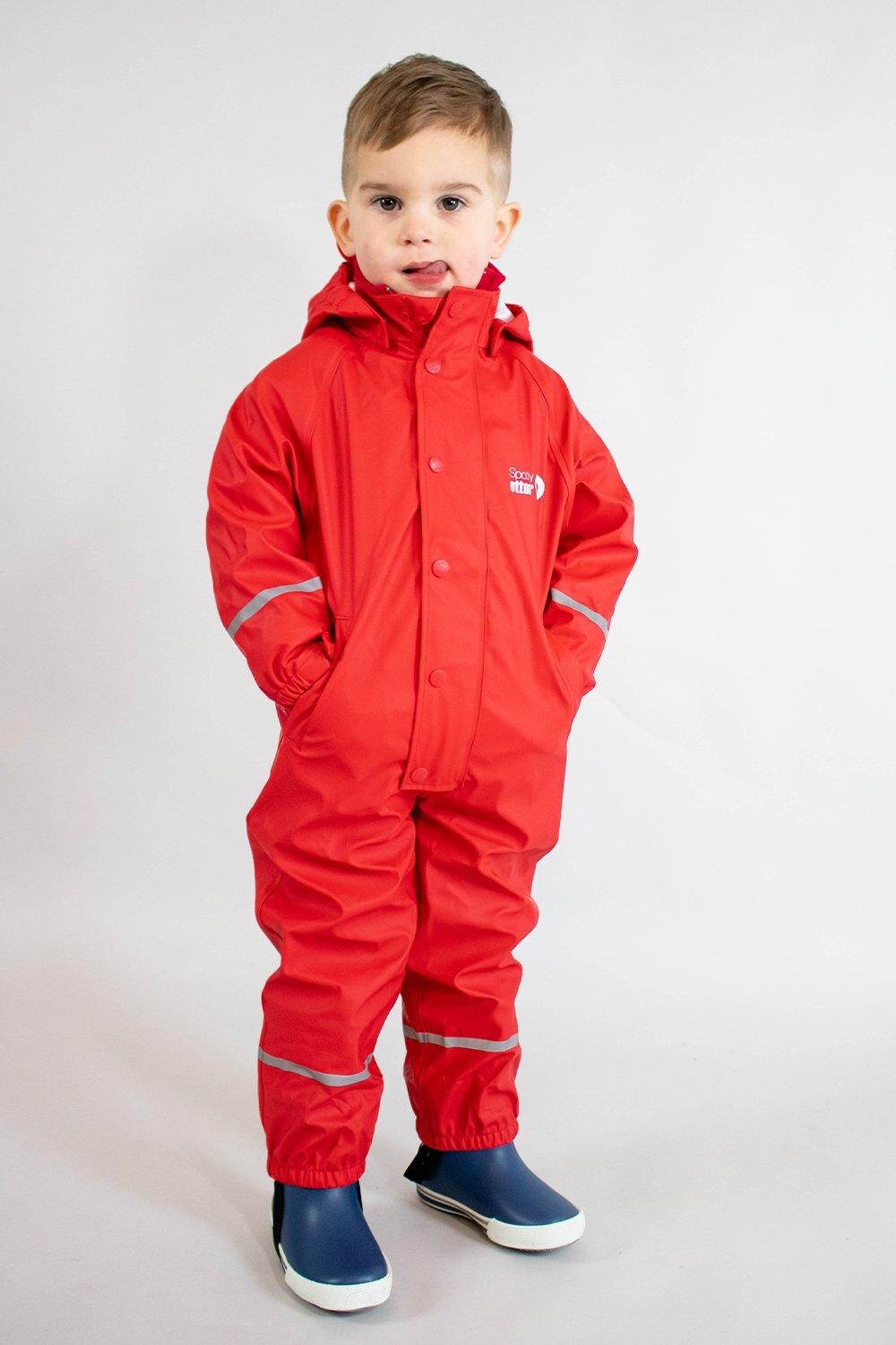 

Водонепроницаемый брызговик Forest Ranger Spotty Otter, красный