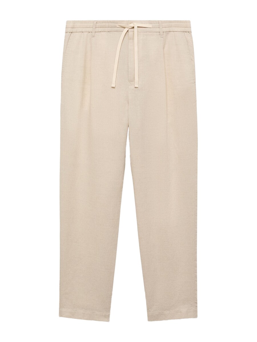 

Обычные брюки со складками спереди MANGO MAN Romelino, Beige