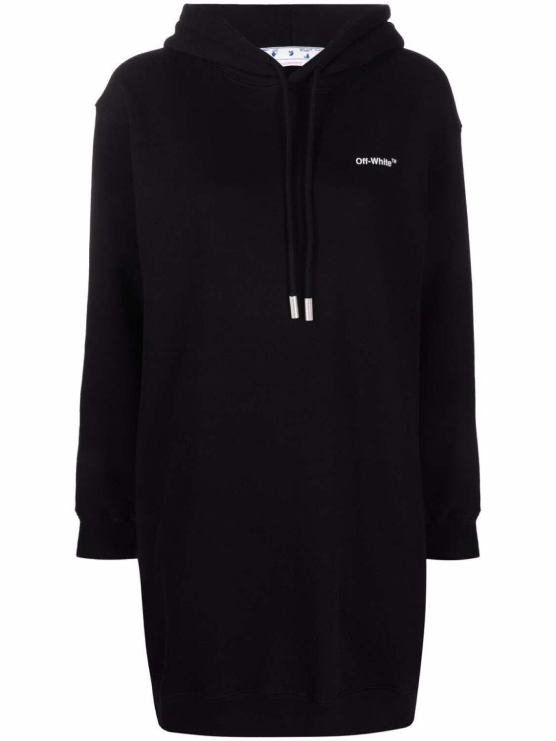 

Off-White платье-толстовка с принтом, черный