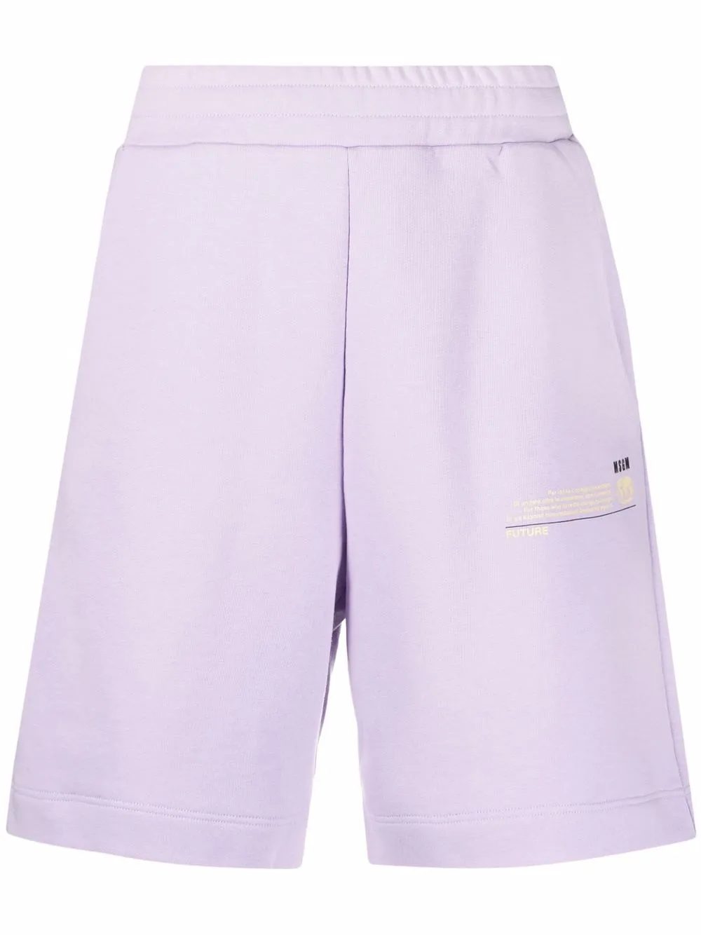

Спортивные шорты с нашивкой-логотипом MSGM, розовый