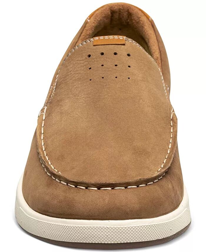 Мужские кроссовки Crossover Moc Toe Slip On Florsheim, коричневый/бежевый — фото 2
