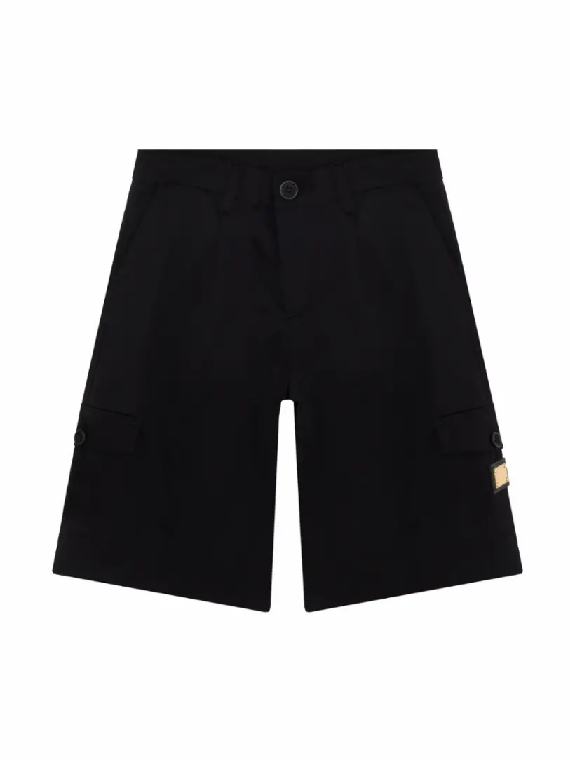 

Шорты карго с логотипом Dolce&Gabbana, черный
