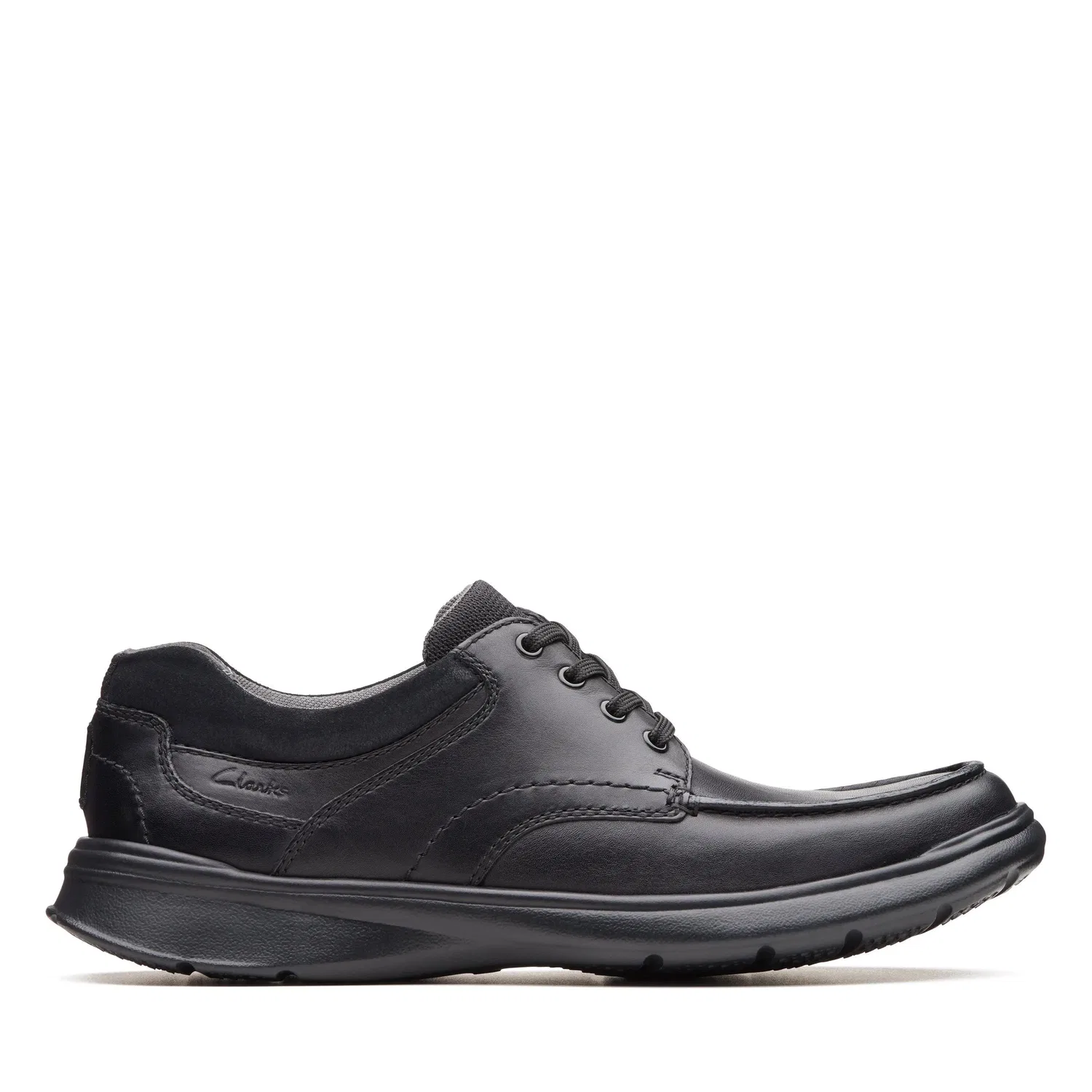Дерби мужские из гладкой кожи Cotrell Edge Clarks, черный