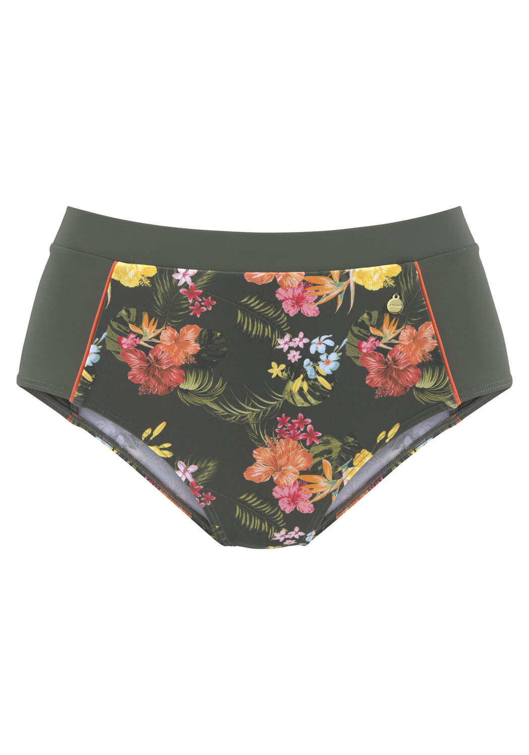 

Плавки бикини LASCANA Highwaist, цвет oliv bedruckt