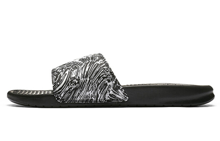 

Шлепанцы и сланцы Nike Benassi Jdi Print 'Black Summit White'