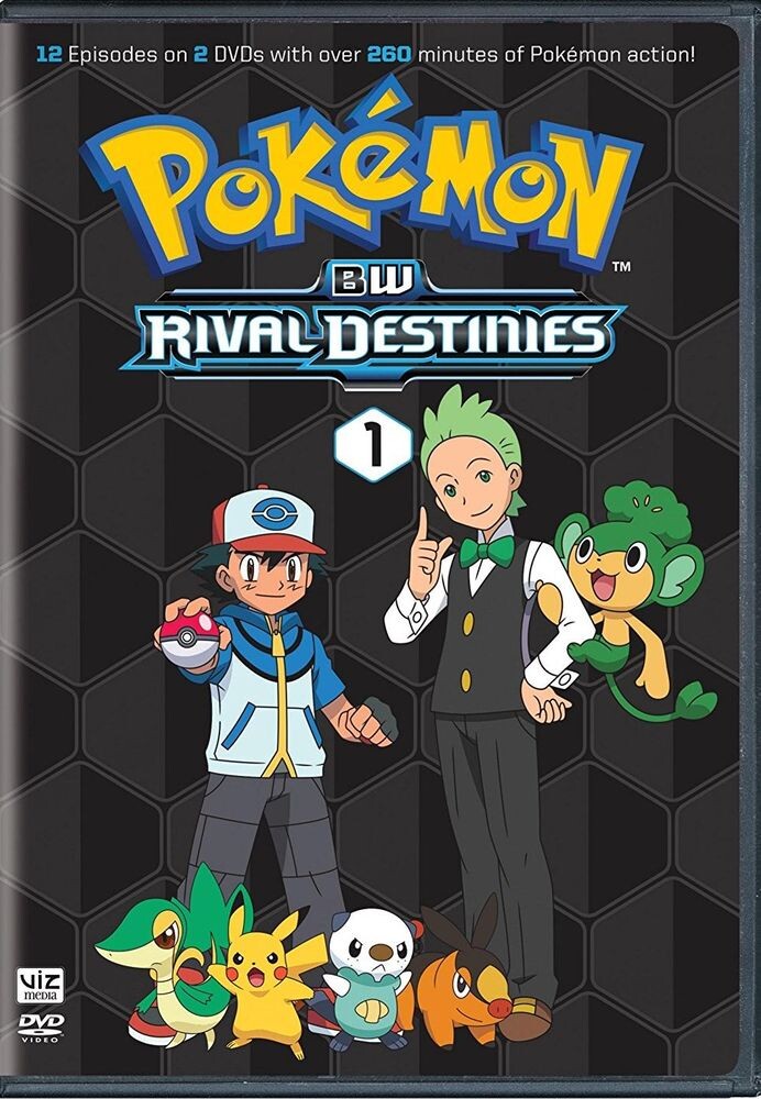

Диск DVD Pokemon: Black & White Rival Destinies Set 1 (2pc)