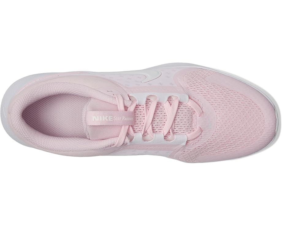 Кроссовки Nike Kids Star Runner 5 (big Kid), цвет Pink Foam/White/Pink Foam/Pure Platinum — фото 2