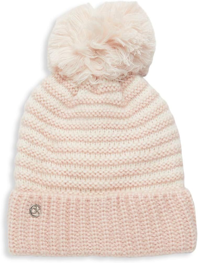 

Женская шапка с помпоном Calvin Klein в двухцветную полоску, Pink(A0Kh6179)/Silver, Розовый, Женская шапка с помпоном Calvin Klein в двухцветную полоску, Pink(A0Kh6179)/Silver