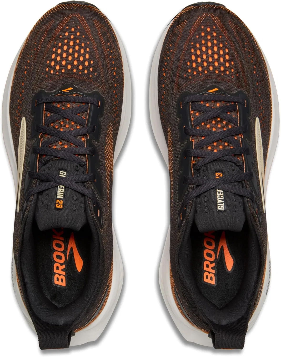 Мужские кроссовки Brooks Glycerin 23, Phantom Orange Sand — фото 3