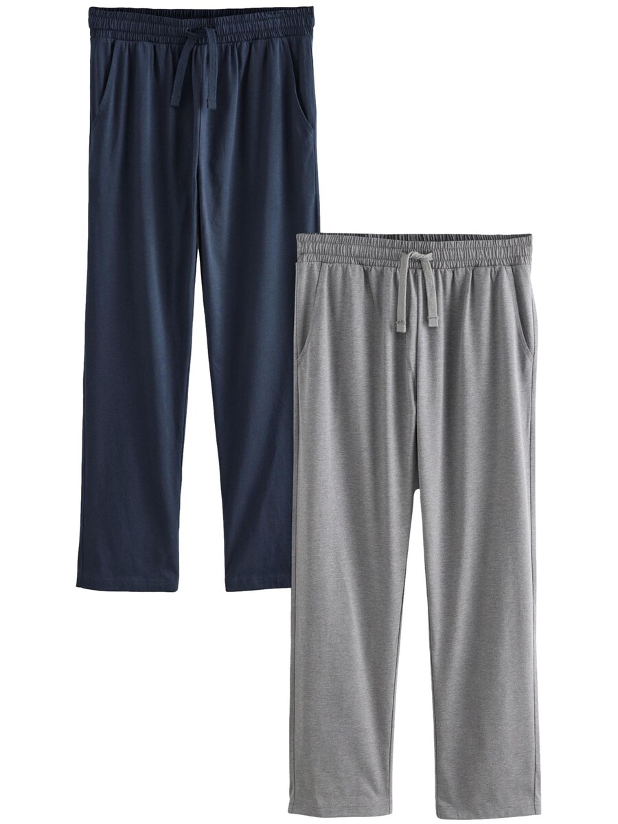 

Пижамные брюки Next, цвет Navy/mottled grey