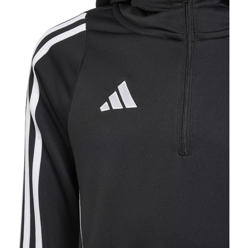 Толстовка с капюшоном Tiro 24 для тренировок для детей Adidas, черный — фото 4