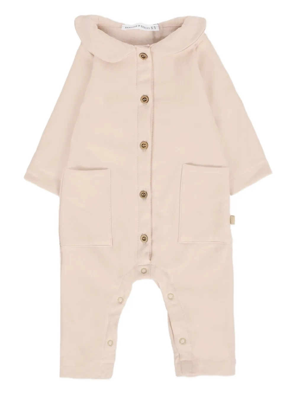 

Детский комбинезон с воротником Bamboom, розовый