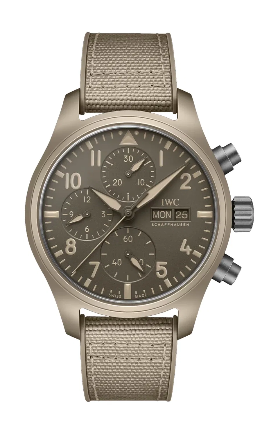 Авиационные часы-хронограф 41 TOP GUN Мохаве Дезерт - IW389402 IWC SCHAFFHAUSEN, черный