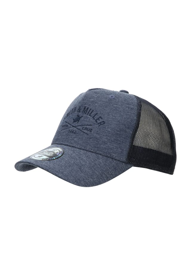 

Вышивка на кепке дальнобойщика Smith & Miller Universal Athletics, синий