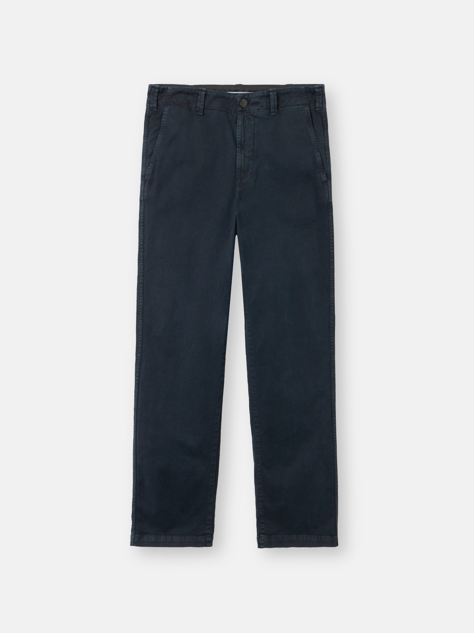 

Брюки-чиносы классического кроя с карманами и нашивкой в виде компаса Stone Island 3100037 STRETCH ORGANIC BROKEN TWILL COTTON 'OLD' EFFECT, синий