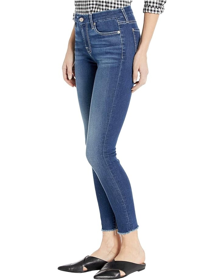 

Джинсы 7 For All Mankind B(air) Ankle Skinny w/ Raw Hem in Duchess, цвет Duchess
