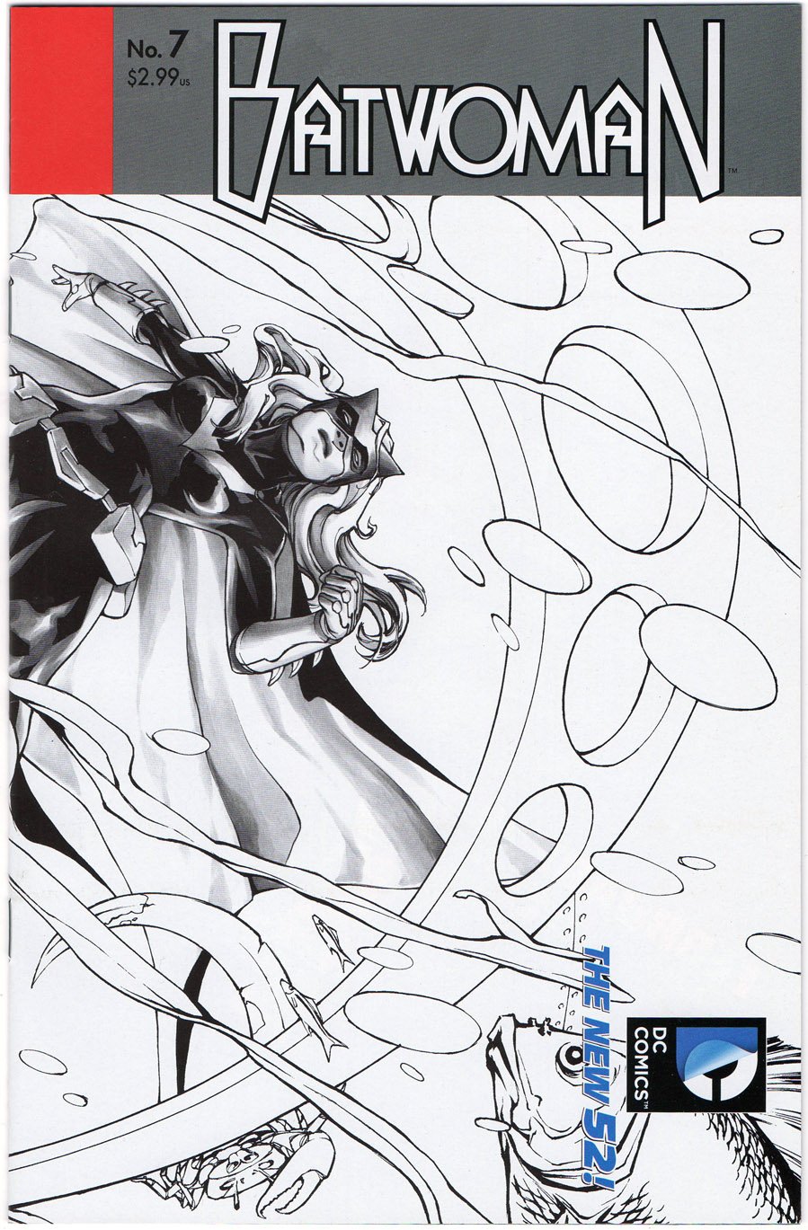 

Batwoman #7 "Black & White Sketch Variant" (DC COMICS)