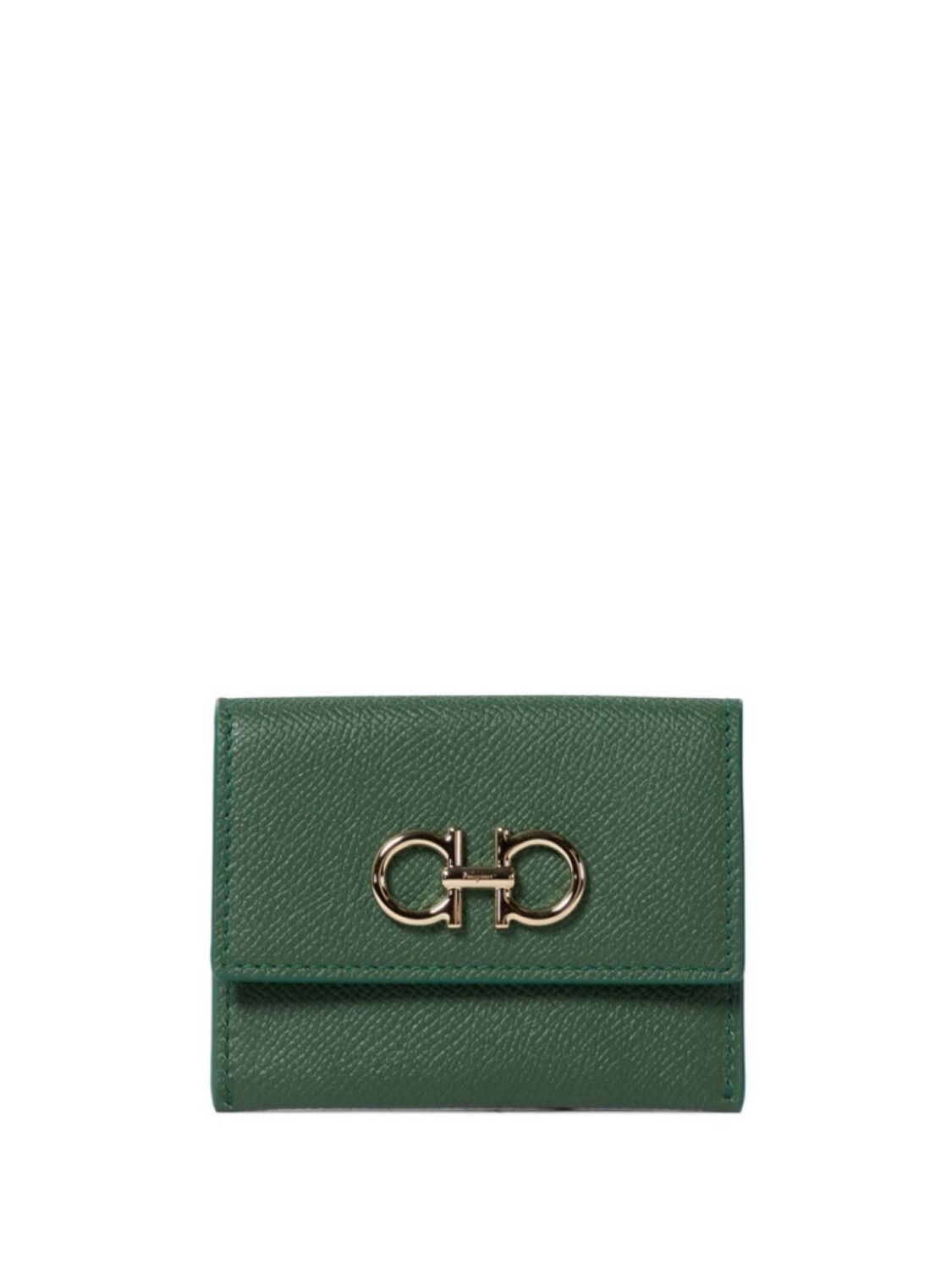

Кошелек с логотипом Ferragamo, зеленый