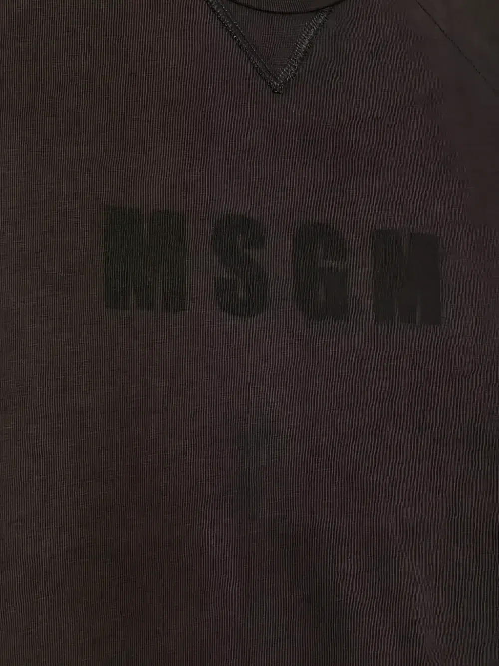 Футболка Msgm Kids, серый — фото 2