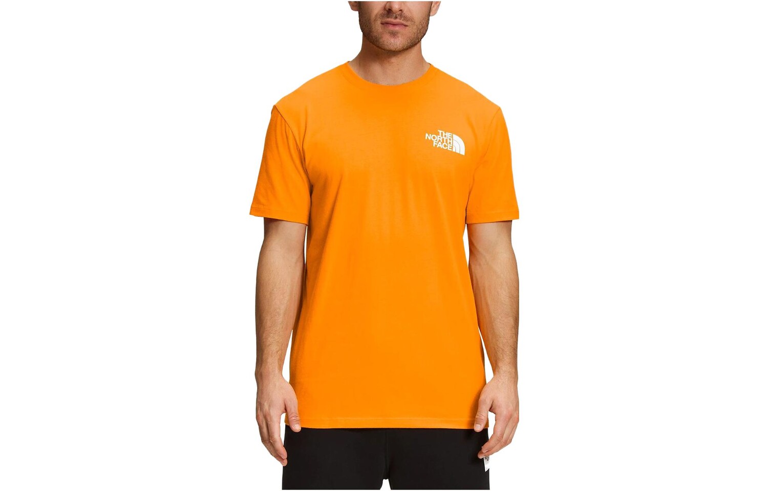 

Футболка мужская оранжевая The North Face, оранжевый