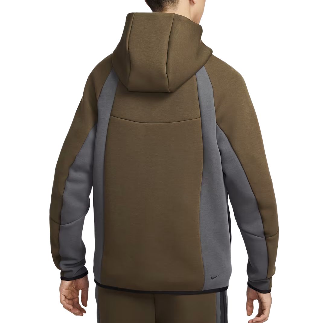 Куртка WINDRUNNER FW25 мужская Nike, темно коричневый/iron серый/черный — фото 3