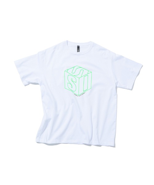 

Футболка с коротким рукавом, с логотипом, CUBE SILAS, светло-зеленый