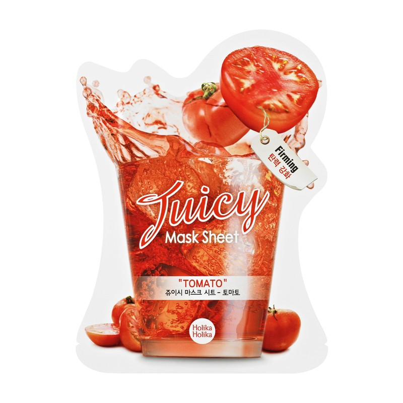 

Укрепляющая тканевая маска с экстрактом томата tomato juicy mask sheet Holika Holika, количество 1 шт.