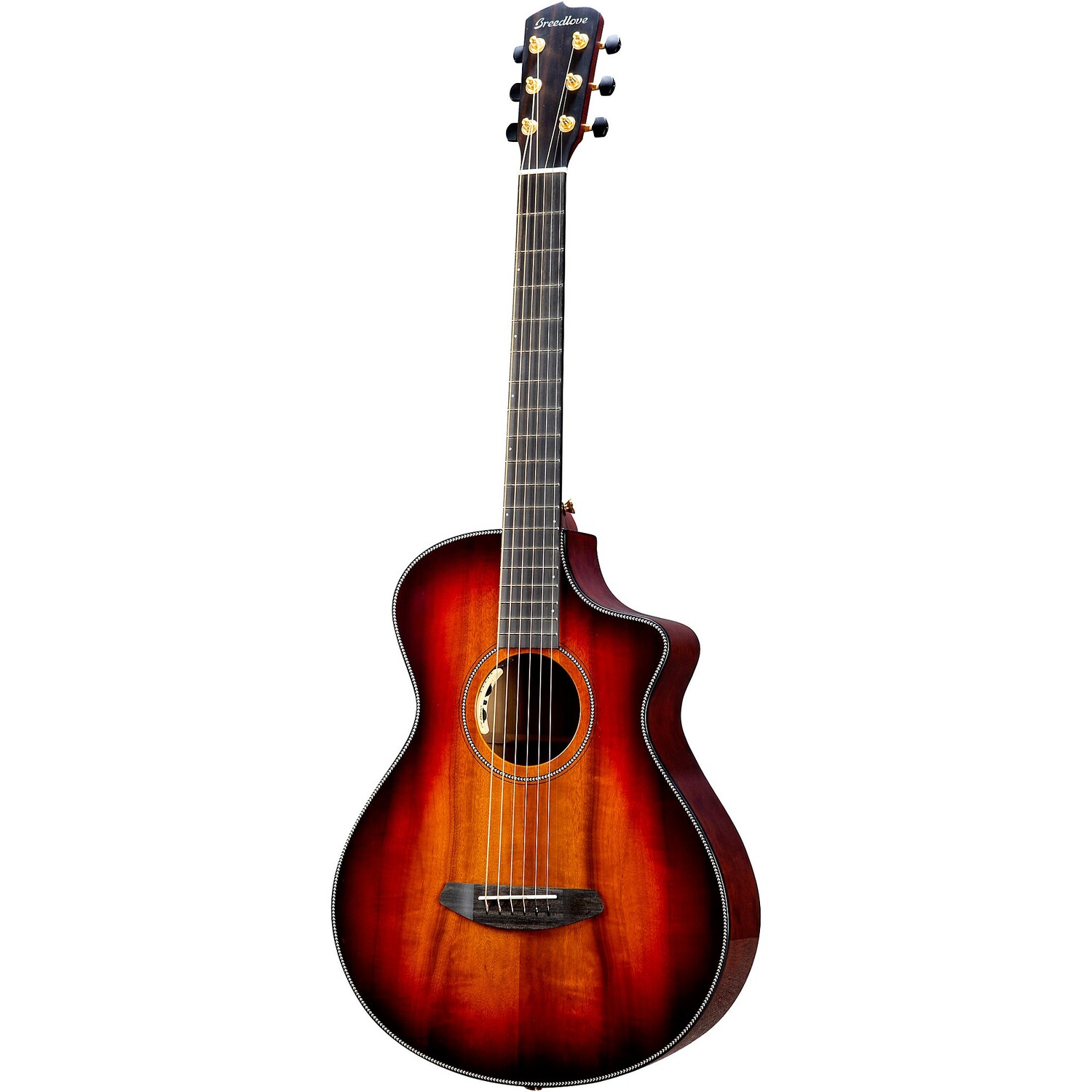 

Breedlove Oregon All Myrtlewood Cutaway Concertina Акустическая электрогитара Old Fashioned