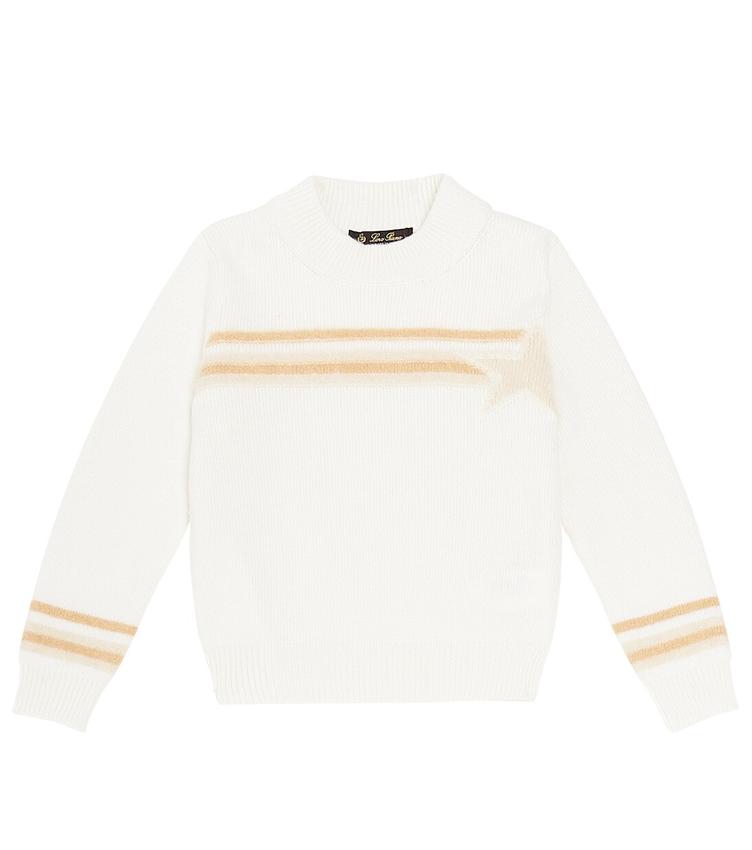 

Кашемировый свитер Loro Piana Kids, белый